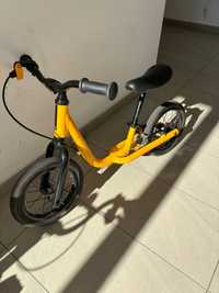 Велосипед без педали Декатлон Runride 900, 12 инча, жълт