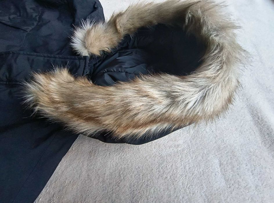 Мъжко яке Levis Parka, черно, Thermore Insulated с качулка Folsom