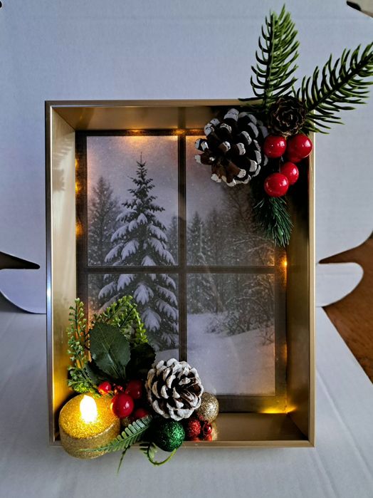 Ръчно изработена коледна декорация