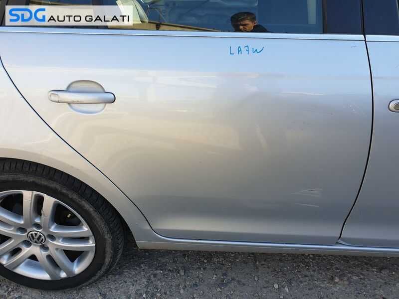 Usa Usi Portiera Portiere Dreapta Spate Dezechipata cu DEFECT VW Golf 6 Break Combi 2008 - 2014 Culoare LA7W