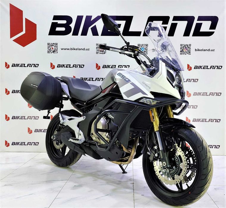 Новый мотоцикл CFMOTO 650MT + боковые ящики
