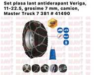 Plase antiderapante Veriga 22.5 grosime de 7 mm lanturi
