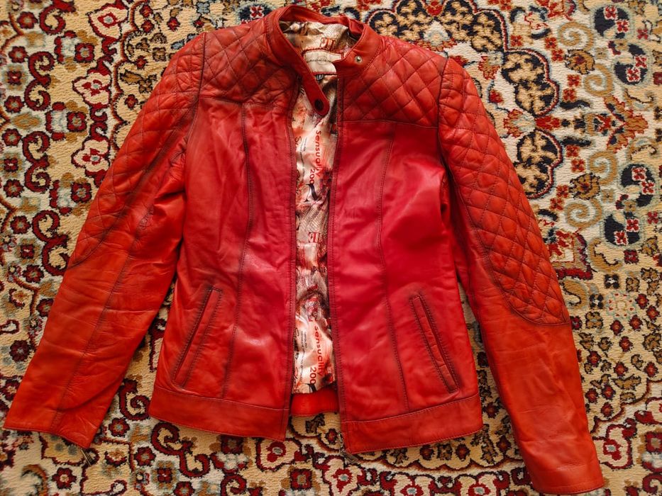 Куртка кожаная Турция