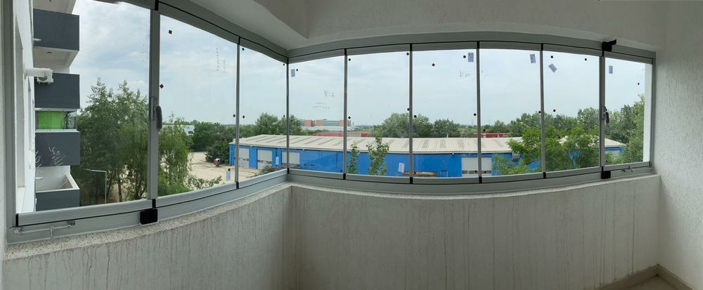 Sticlă armonică Glisantă culisantă pentru terase foisoare balcoane