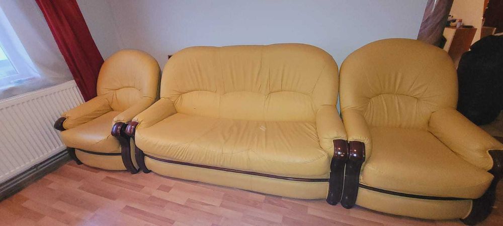 canapea extensibila + 2 fotolii