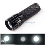 Lanterna/far Profesional 5W zoom led SMD superluminos suport bicicleta