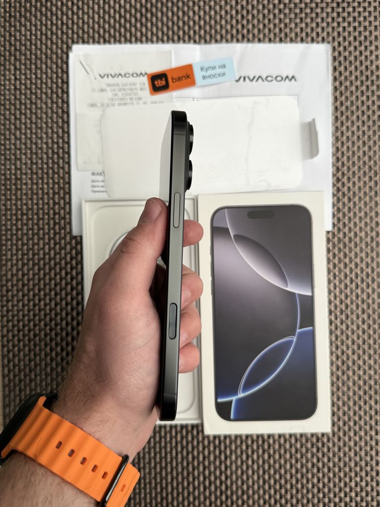 НОВ!24М ГАР /ЛИЗИНГ/ iPhone 16 Pro Max 256Gb Black Titanium