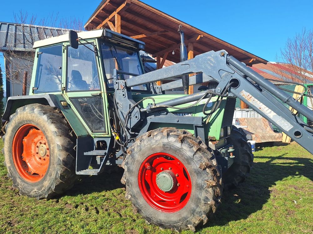 Vand tractor fendt 308 LSA 4×4 cu incarcator 3 functii