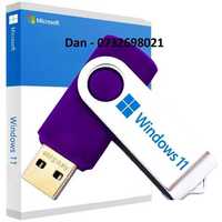 Stick USB bootabil cu Windows 11 Home sau Pro 22H2 cu licenta retail