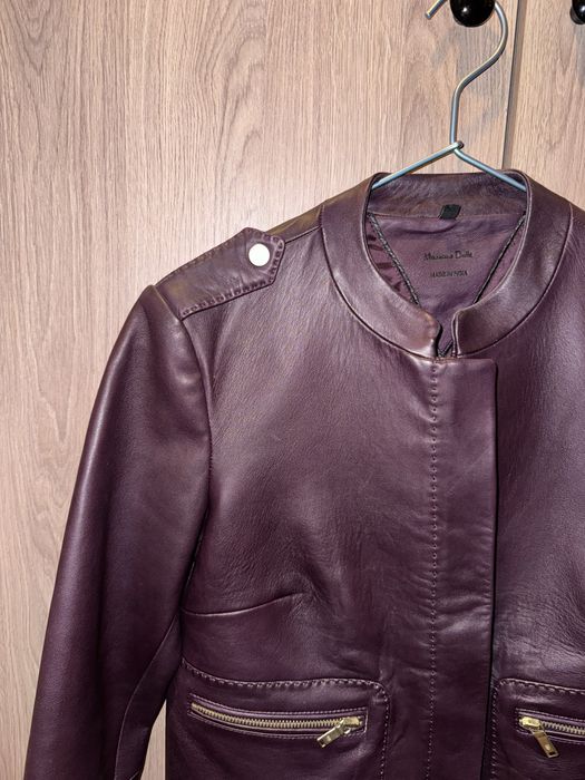 Geaca Piele Massimo Dutti