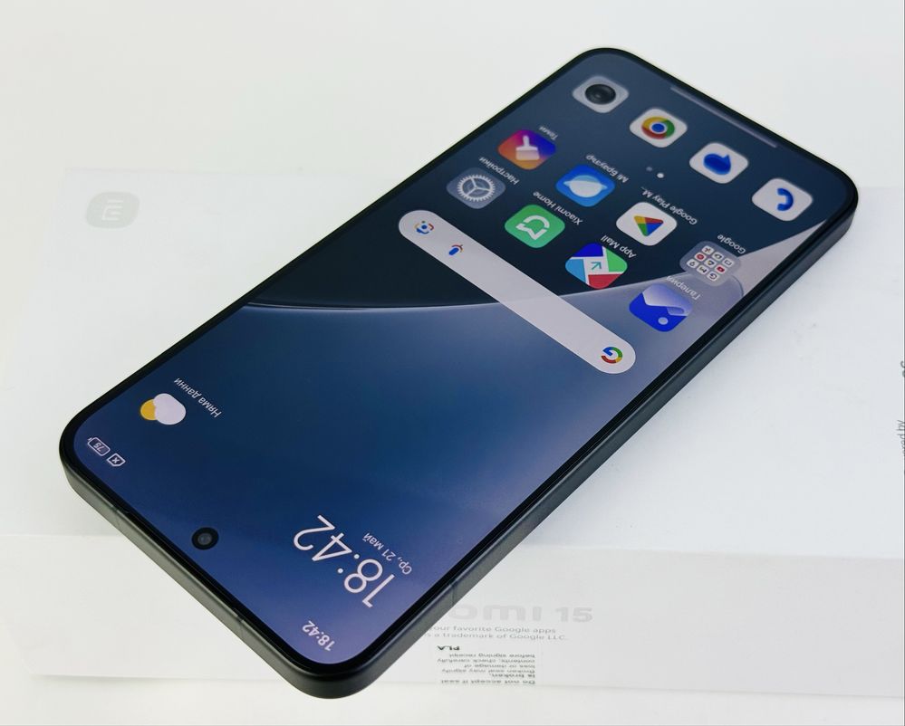 КАТО НОВ! Xiaomi 15 512GB 12RAM Black 2г. Гаранция!