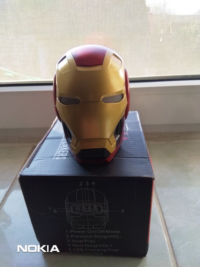 Boxa Bluetooth Iron Man