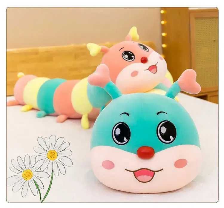 Мягкая Игрушка Гусеница Подушка Обнимашка