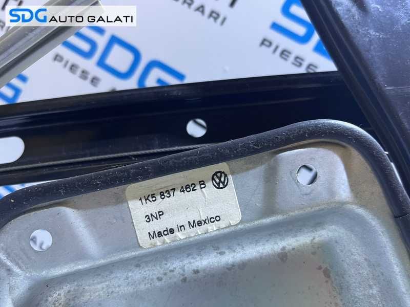 Macara Electrica Usa Portiera Dreapta Fata VW Golf 5 Break 2004 - 2008 Cod 1K5837462B