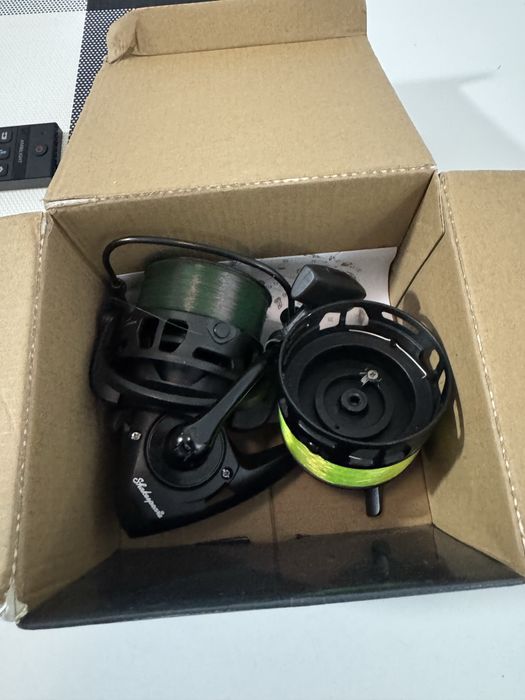 2 lansete + 2 mulinete feeder