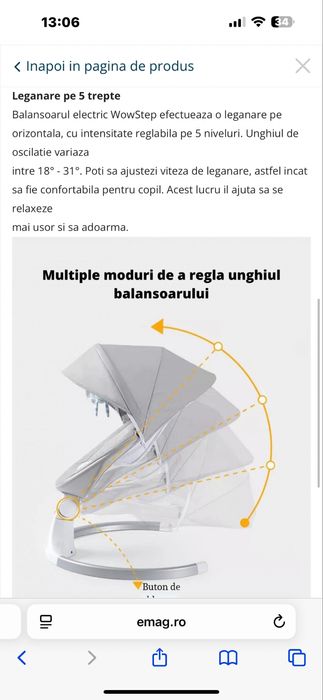 Balansor electric bebe