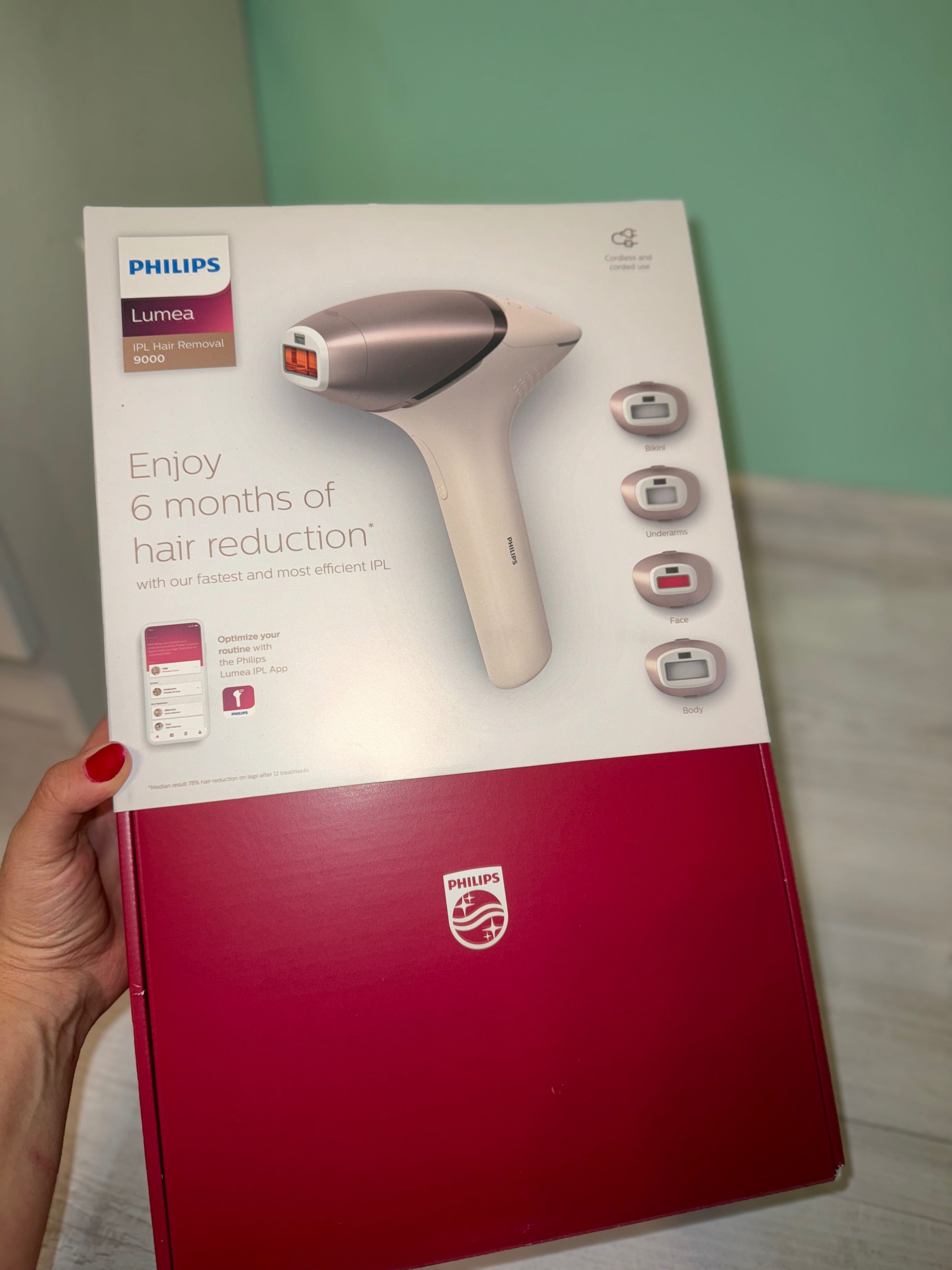 Фотоепилатор Philips lumea ipl9000