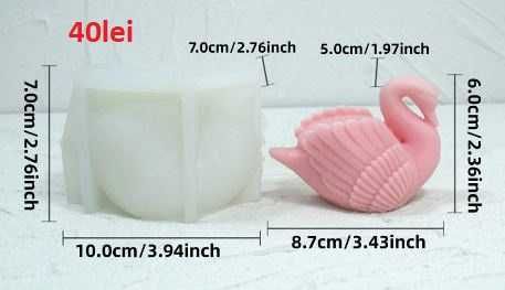 Matrite din Silicon pt Marturii Botez Animale – lumanari, sapun, ipsos