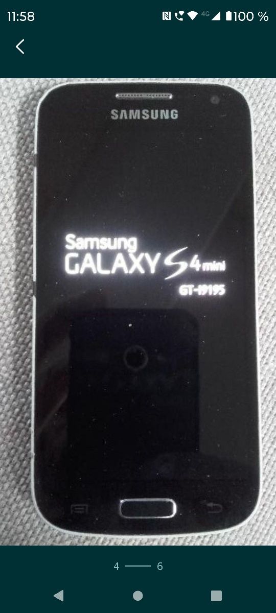 Samsung S4 mini BLACK EDITION
