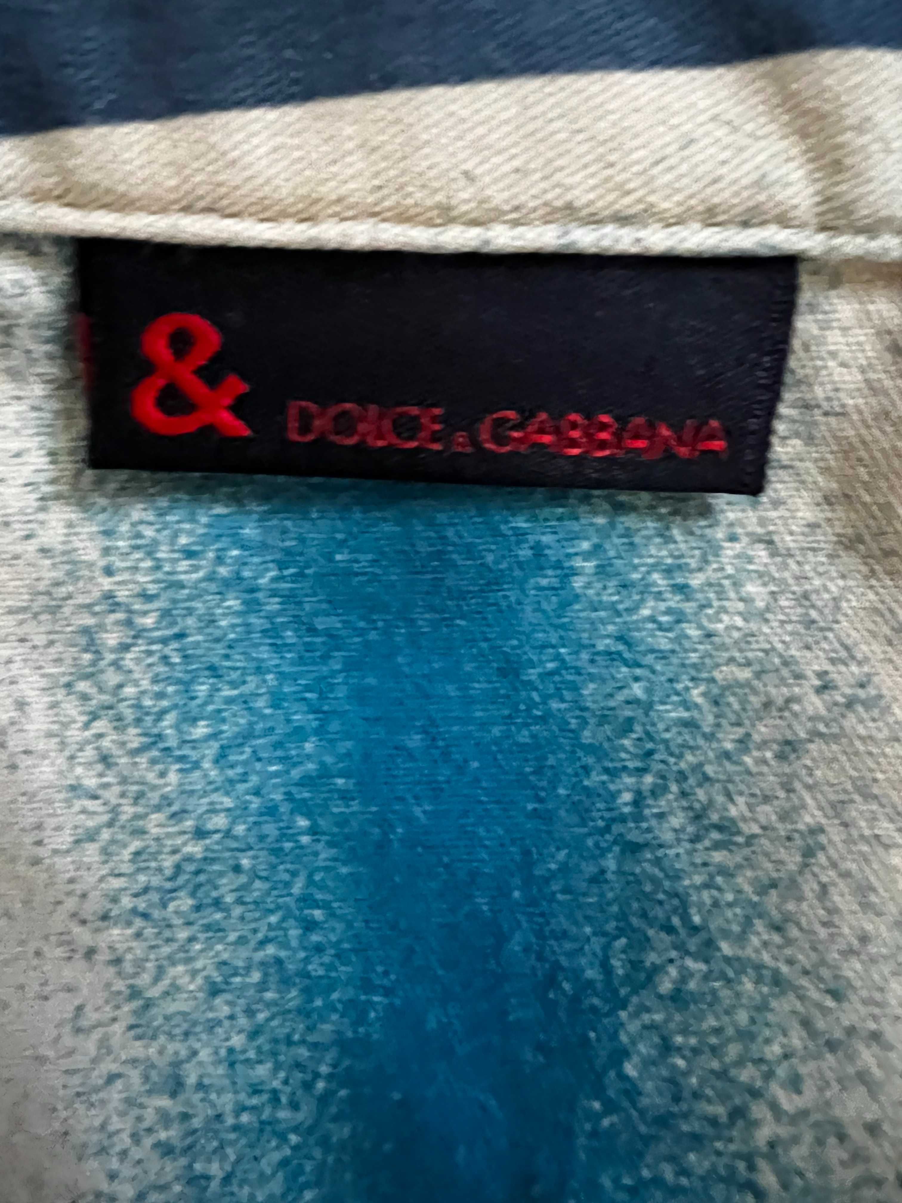 Fustă din bumbac, D&G, originala, marimea 40