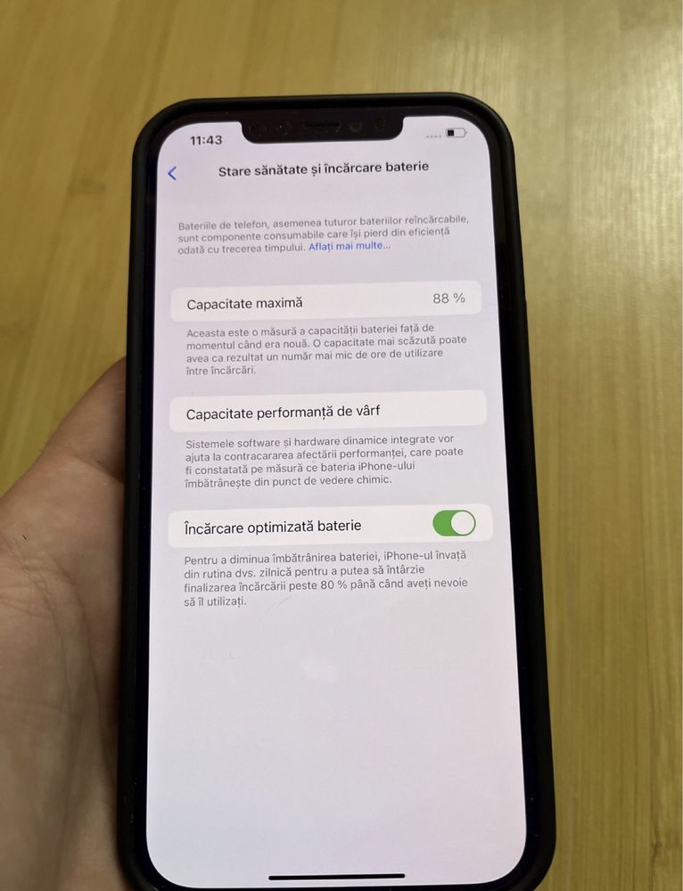 iPhone 12 pro max 128GB 88% viața bateriei