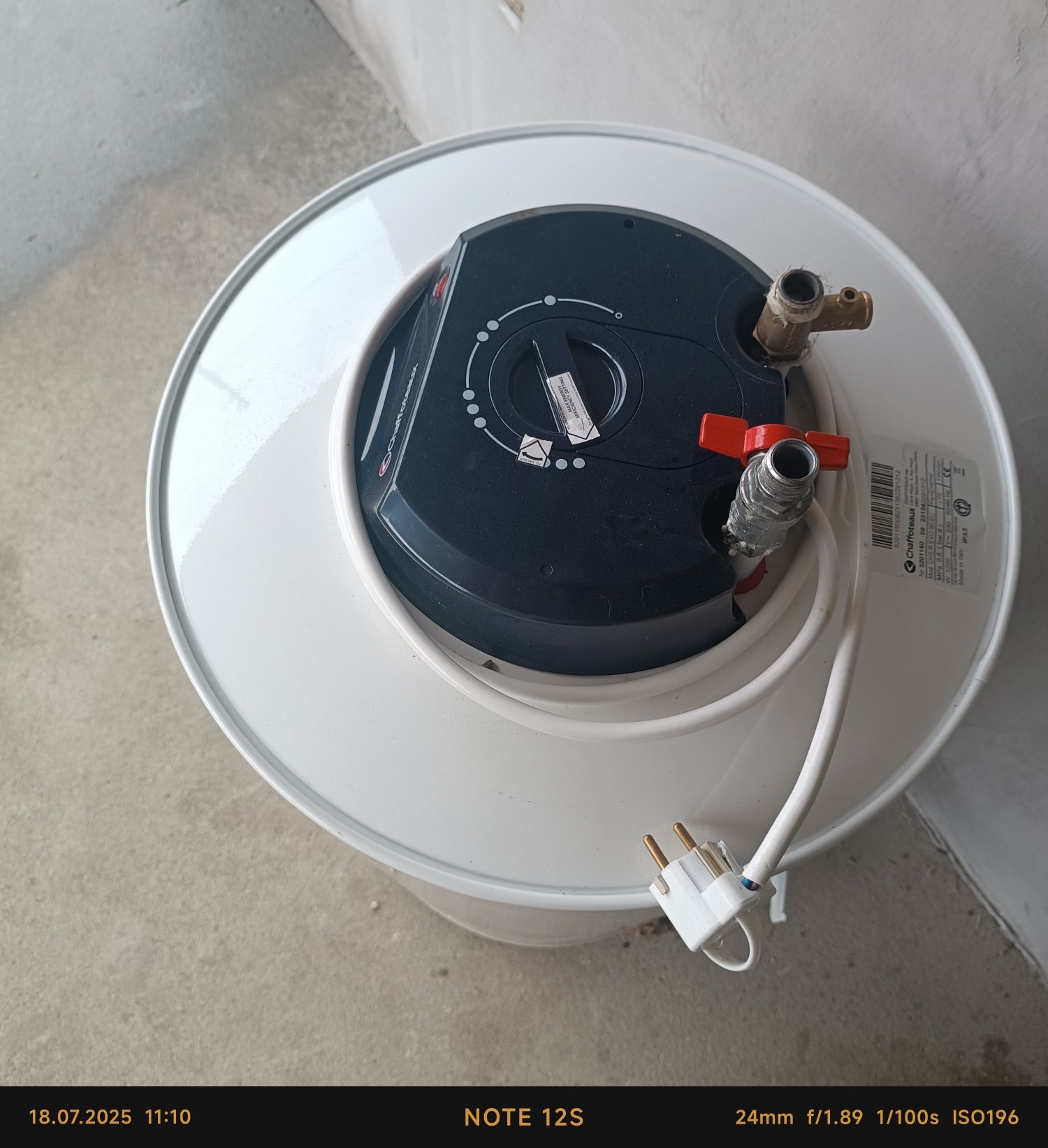 Boiler electric Chaffoteaux, 80 l