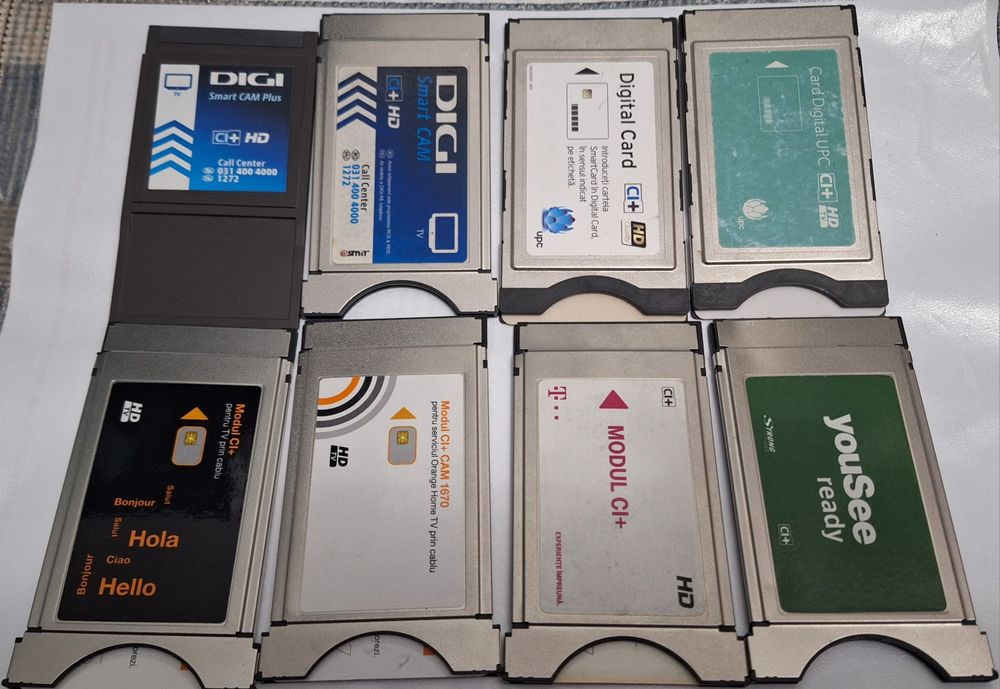 Modul card CI+ Telekom Digi Orange Upc Huawei; diverse modemuri 3g 4g