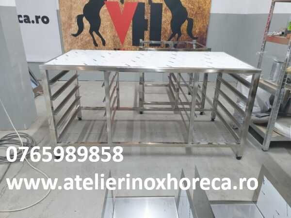 Suport cuptor dublu pentru 2 cuptoare 1600x800x800mm