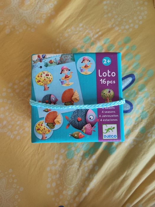 Образователна игра Djeco: Loto, Четири сезона