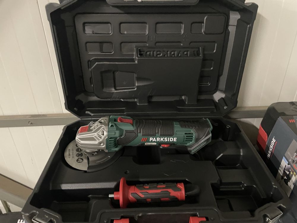 PARKSIDE Акумулаторен Ъглошлайф PWSA 20-Li D4/E4