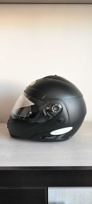 Cască Moto FlipUp SHARK OPENLINE Dual Black - size M (NEFOLOSITA) 2021