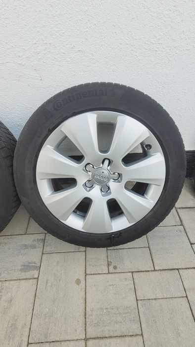 Jante plus cauciucuri de iarna audi R17