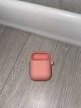 чехол airpods, розовый