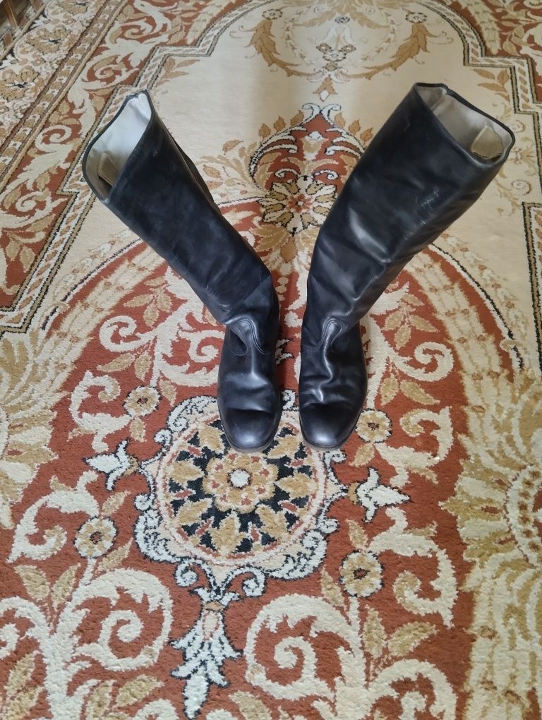 Хромовые сапоги СССР