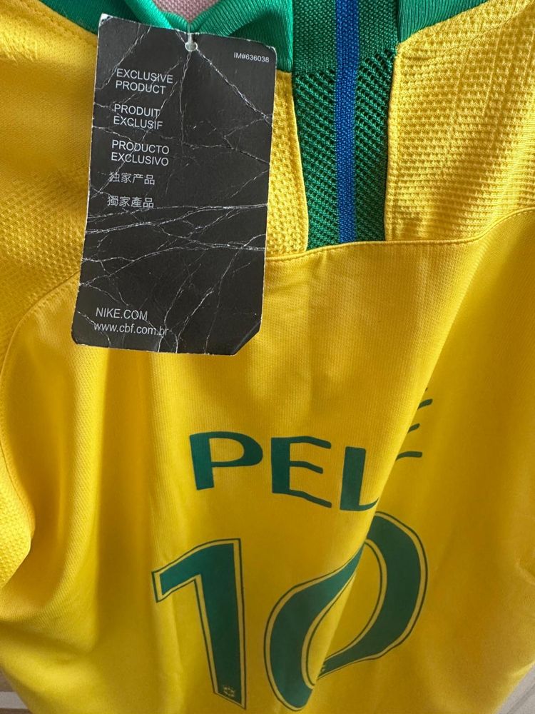 Superb Tricou original Nike-Brazilia inscriptionat Pele