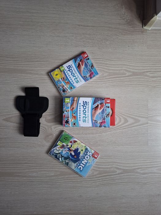 Jocuri pentru Nintendo Switch Sonic Frontiers și Switch Sports