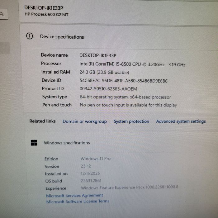 Oferta speciala de Craciun- Vand Calculator HP I5  complet + monitor +