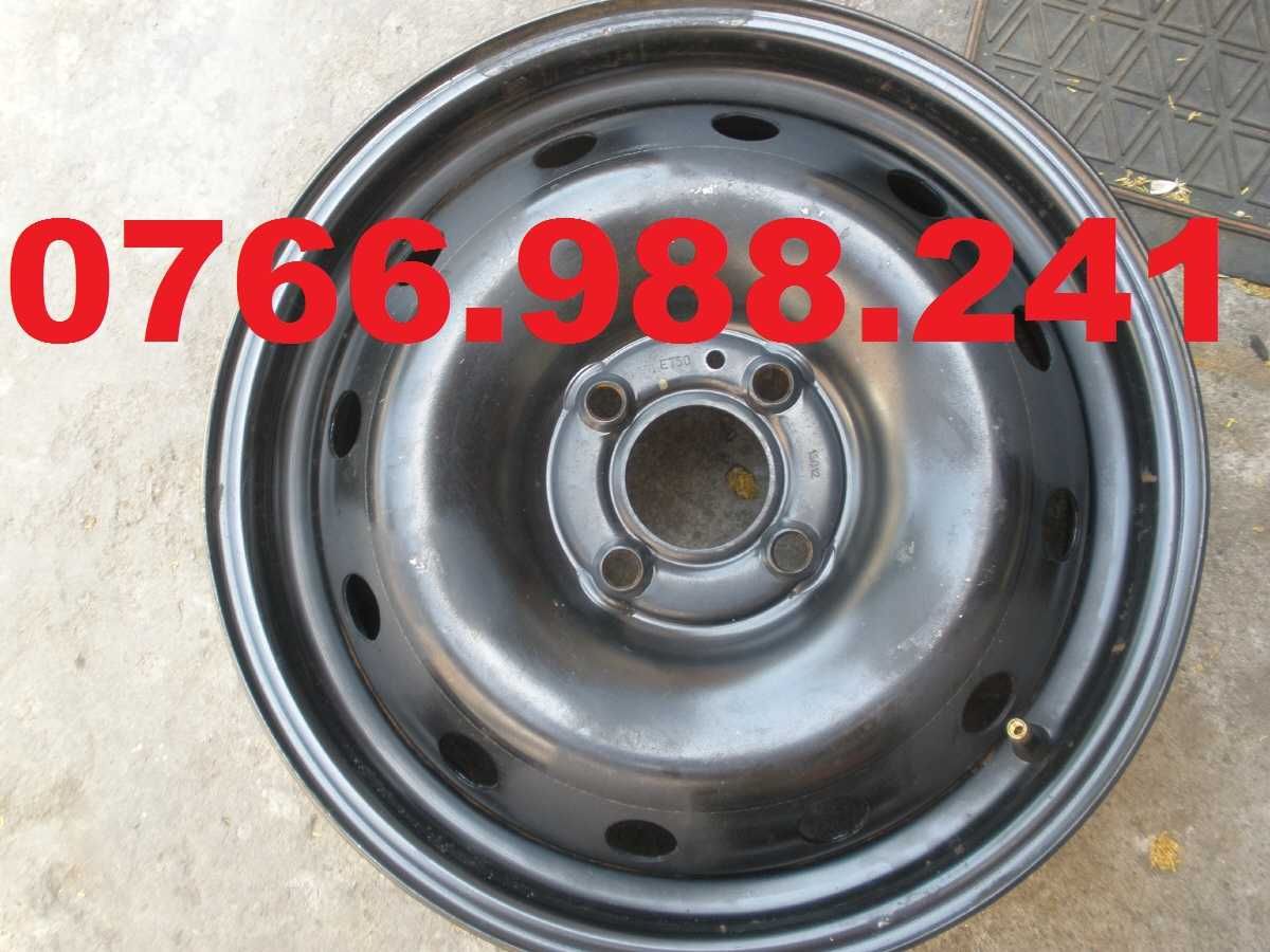 vand 4 jante 15" pentru logan,sandero,renault modus,clio3 400lei toate