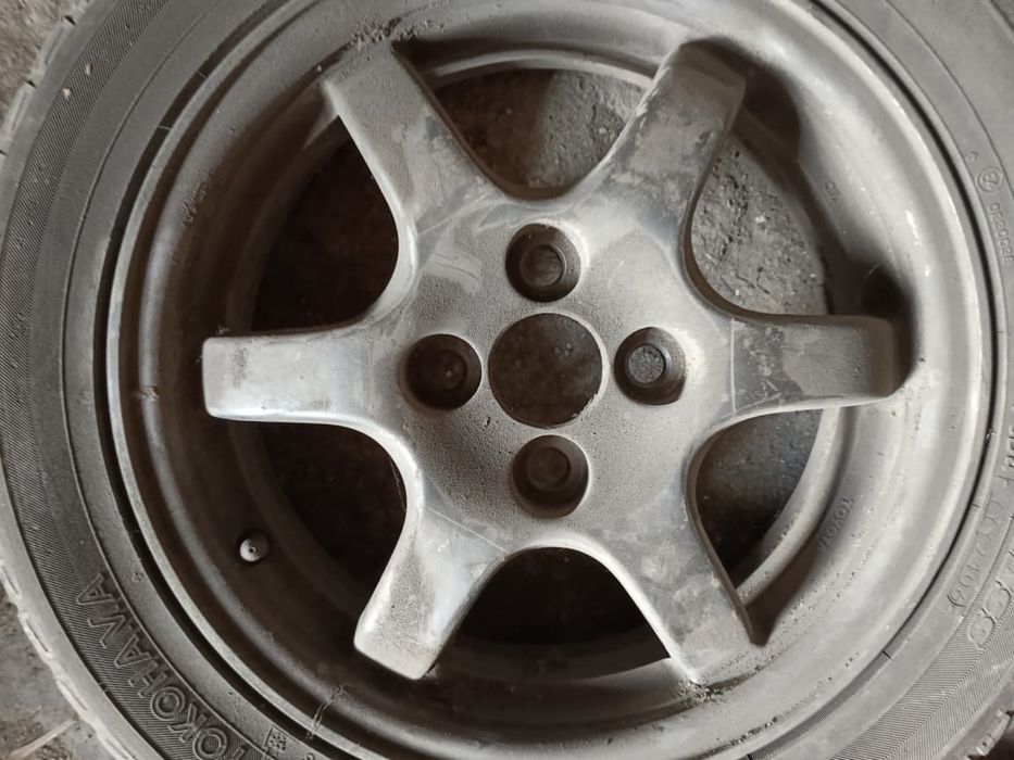 Продам 4 титановых диска + запаска разм 15