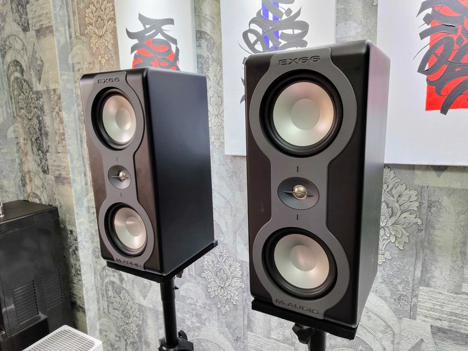 M-Audio EX66 — активные студийные мониторы (пара), отличное состояние.
