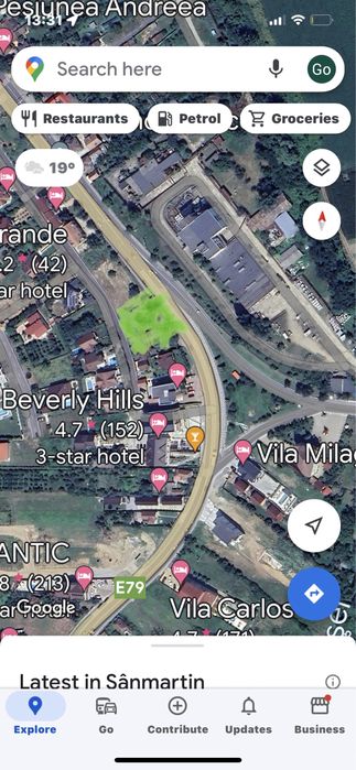 Teren intravilan ultracentral/ Sanmartin Baile felix