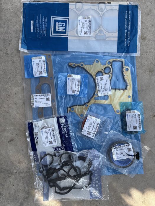 Ремкомплект прокладки GM Шевроле Круз 1.8