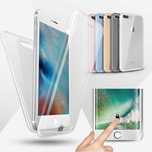 Husa silicon 360° fata+spate pentru iPhone 5 / 5s / 6 Plus