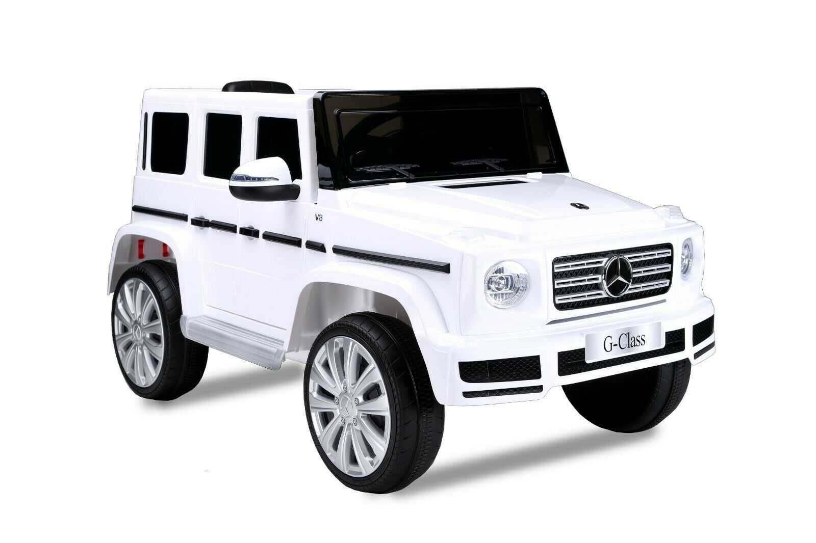 Masinuta electrica Mercedes G500 AMG 70W 12V STANDARD #Alb