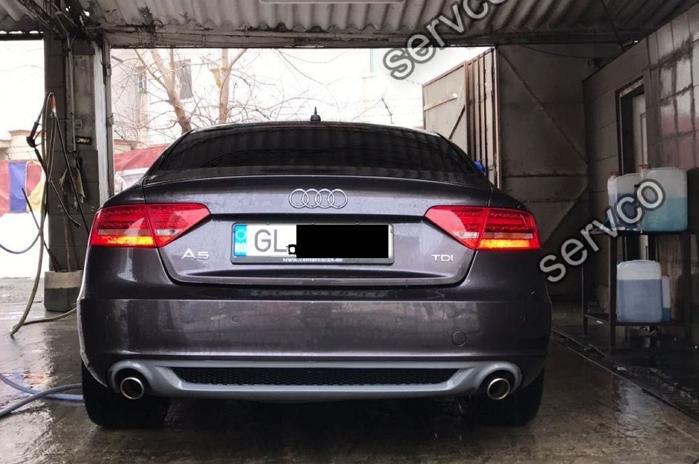 Difuzor spoiler sline s-line s line Audi A5 sportback 2009-2012 v1