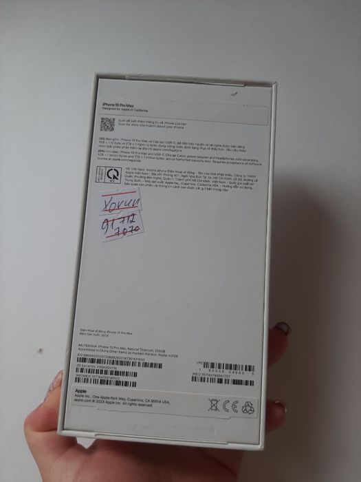 Aplle iphone 15 Pro Max 256 gb