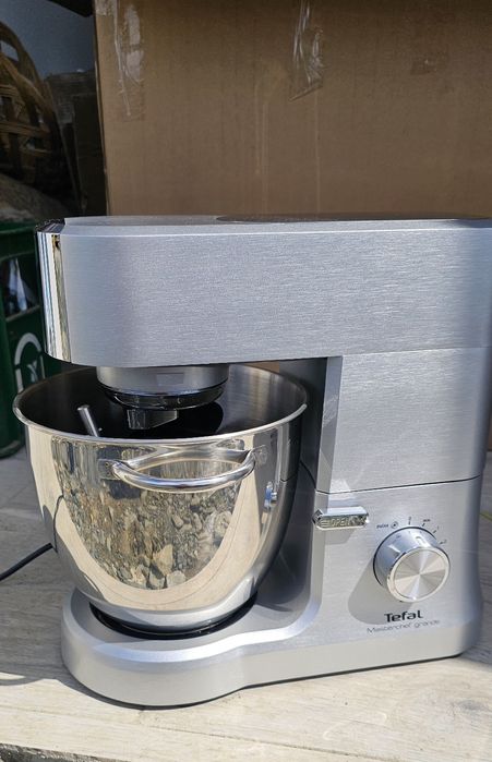 Robot de bucatarie Tefal Masterchef Grande QB813D38, 1500 W, 8 viteze