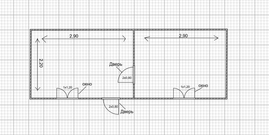 Контейнер Офис, Магазин,  Шоурум