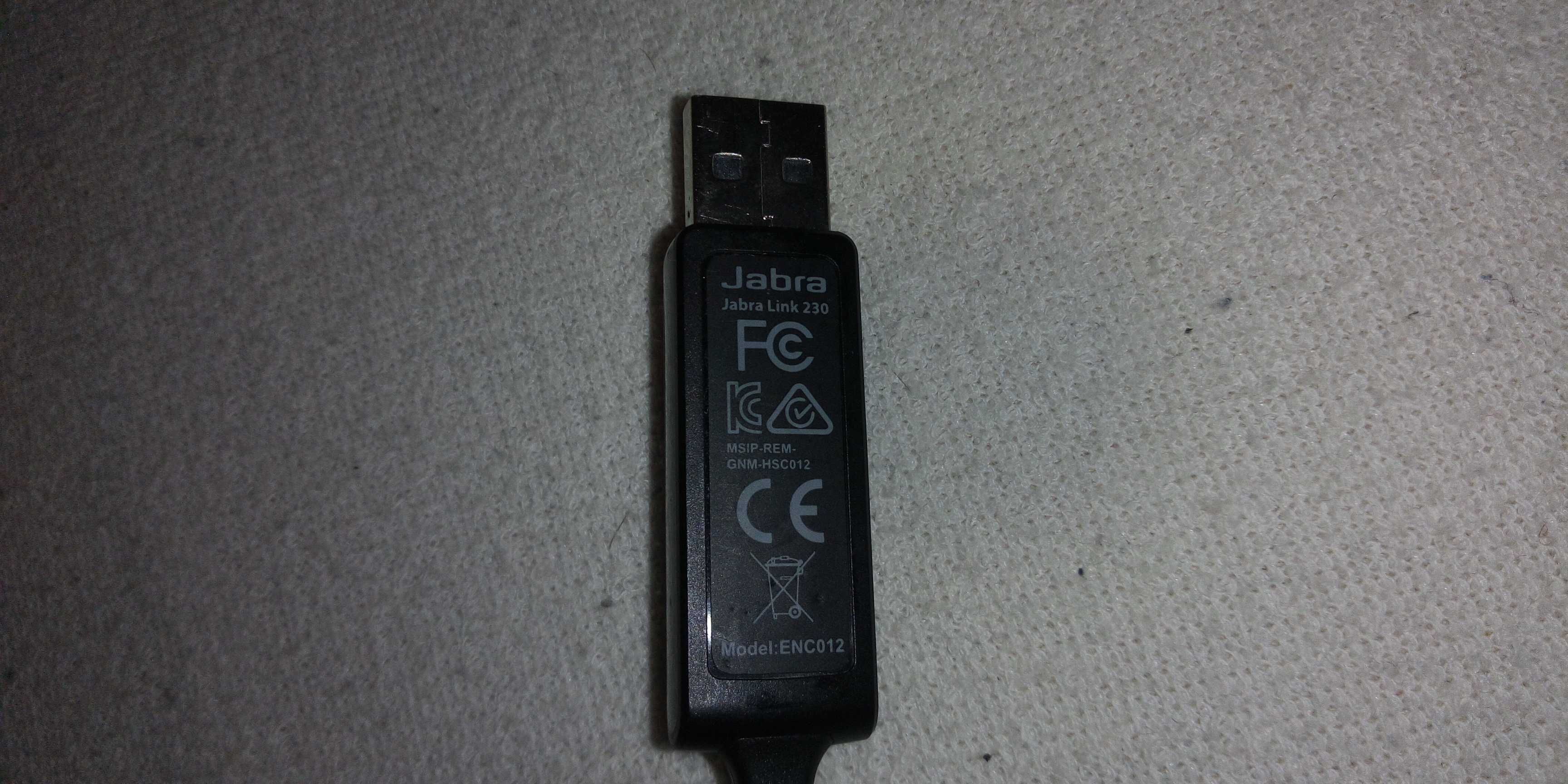 Jabra Link 230 USB Adapter + Слушалки Jabra GN2000 IP