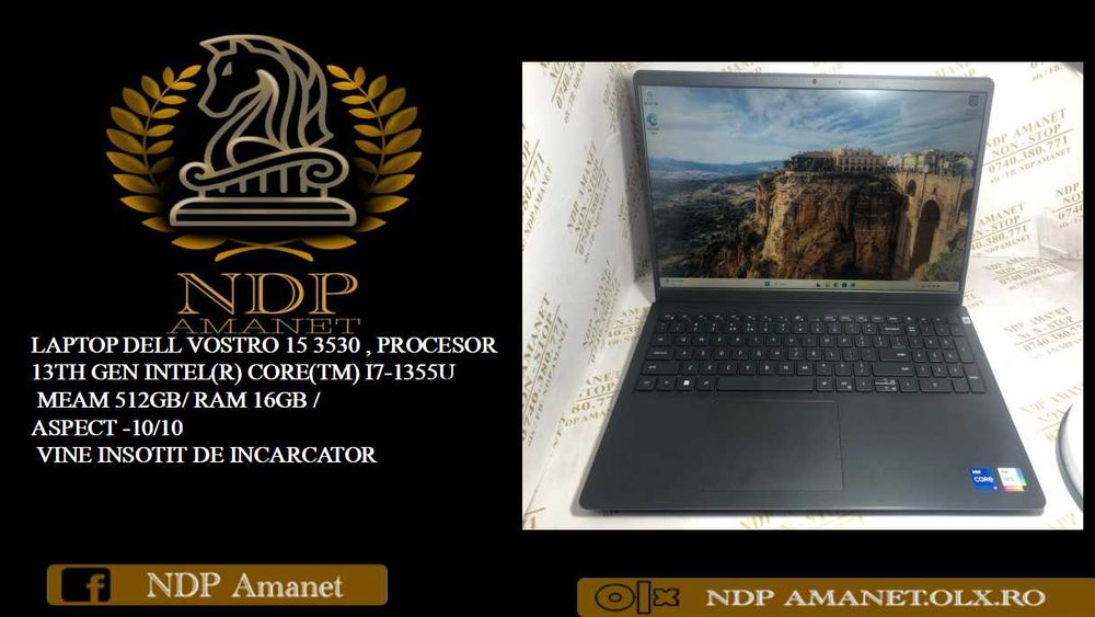 NDP Amanet Calea Mosilor 298 LAPTOP DELL VOSTRO (43988)